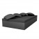 Banquette Quadrat L240cm x larg 120cm x H40cm Anthracite Vondom Jardinchic