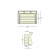 Dessin Technique Bar Lumineux Module Angle Bartolomeo Plust Jardinchic