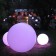 Lichtgevende bal Violet sphere01 JardinChic