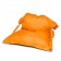 Poef Buggle-Up oranje bandjes Fatboy JardinChic