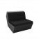 canapé-modulable-noir-faz-vondom-jardinchic