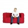 Sofa Couch 2 zitsbank rode Sitting Bull situatie JardinChic