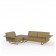 Canapé D'angle Droit 3 Places Delta Beige Vondom Jardinchic