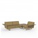 Canapé D'angle Gauche 3 Places Delta Beige Vondom Jardinchic