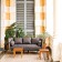 Couch kunststof suikerriet kleur op verzoek Serralunga JardinChic