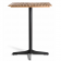 Table de Bar Ceru Noir/Teck Oasiq Jardinchic