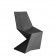 Chaise Vertex Gris Anthracite Vondom Jardinchic