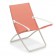 Chaise Longue Blanc Cassé/FramboiseEmu JardinChic