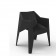 Fauteuil Voxel Noir Vondom Jardinchic