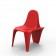 Chaise F3 Rouge Vondom Jardinchic