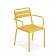 Lot de 4 Fauteuils Star Jaune Curry  Emu Jard