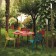 Set van 2 stoelen patroon sfeer Emu JardinChic