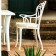 Chaise avec accoudoirs et Coussin Armonia Fast JardinChic