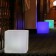 LAMP installeren witte Turquoise-Smart kubus blauwe en groene JardinChic