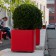 JARDINIERE Delta skyline rood Eternit JardinChic 