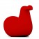 Dodo rood Me ook Magis collectie JardinChic schommelstoel