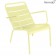 Fauteuil Bas Luxembourg Citron Givré Fermob Jardinchic