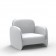 Fauteuil Pezzettina Blanc Vondom Jardinchic