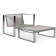 Fauteuil & Pouf / Repose-Pieds Cima Lounge Fuera Dentro JardinChic