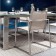 Fauteuil de Repas Essence Inox Talenti Jardinchic