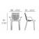 Dimensions Fauteuil Ibiza Vondom Jardinchic