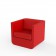 Fauteuil Ulm Structure Rouge Vondom Jardinchic