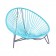 Fauteuil Tulum Bleu fjord ciel Boqa JardinChic