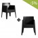 Speciale aanbieding set van 2 stoelen stapelbare TOY Driade JardinChic