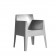 Set van 2 stoelen stapelbare TOY Driade JardinChic