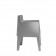 Set van 2 stoelen stapelbare TOY grijs profiel Driade JardinChic