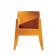 Set van 2 stoelen stapelbare TOY oranje Driade JardinChic