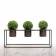 JARDINIERE Riviera 3 Fiori H50cm DeCastelli