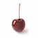 Keramische briljante cherry rode BullStein JardinChic Sculpture