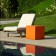 Kruk Kube Orange Euro3Plast JardinChic