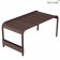 Grande Table Basse / Banc Luxembourg Rouille Fermob Jardinchic