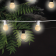 Guirlandes lumineuses Bella Vista Noire et Blanche Seletti JardinChic