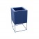 jardinière-bleu-marine-cubo-vela-vondom-jardinchic