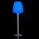 Vloer vazen LED RGB blauw Vondom Jardinchic