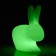 Rabbit Lamp LED met batterij Groen LED variatie Qeeboo Jardinchic