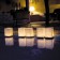 Set van 4 papieren lantaarns drijvende sfeer Luminaria JardinChic