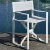 Opvouwbare stoel Regista white Serralunga JardinChic