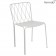 Lot de 2 Chaises Kintbury Blanc Coton Fermob Jardinchic