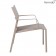 Fauteuil Bas Cadiz Muscade Vue de Profil Fermob Jardinchic