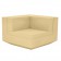 Canapé Modulable Vela - Module d'angle Beige Vondom Jardinchic