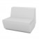 Canapé Modulable Rest - Module Central Blanc Vondom Jardinchic