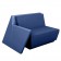 Canapé Modulable Rest - Module Droit Bleu Marine Vondom Jardinchic