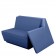 Canapé Modulable Rest - Module Gauche Bleu Marine Vondom Jardinchic