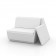 Canapé Modulable Rest - Module Gauche Blanc Vondom Jardinchic