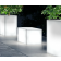 Banc Kube Lumineux Détail Euro3Plast Jardinchic