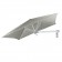 Parasol Wallflex Grey Umbrosa Jardinchic